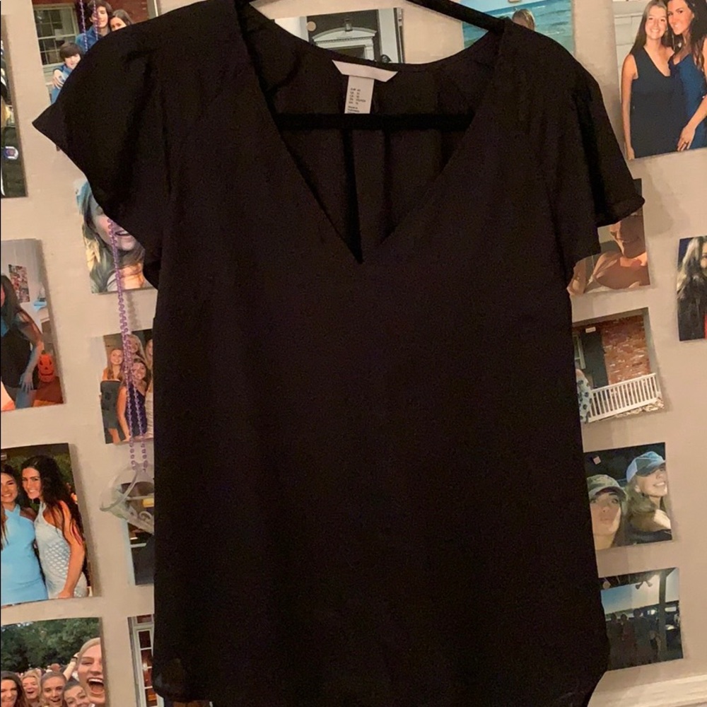 Black H&M blouse